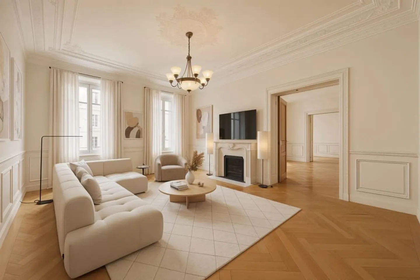 Magnificent high-end apartment / 7 rooms / 5 bedrooms - Photo 1 of 3