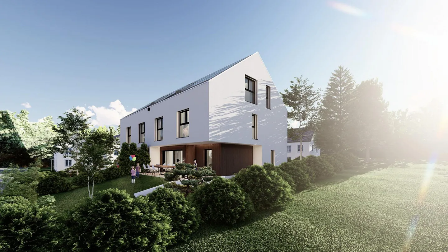 Nouveau maison familiale jumelée de 6,5 pièces - Photo 1 sur 3