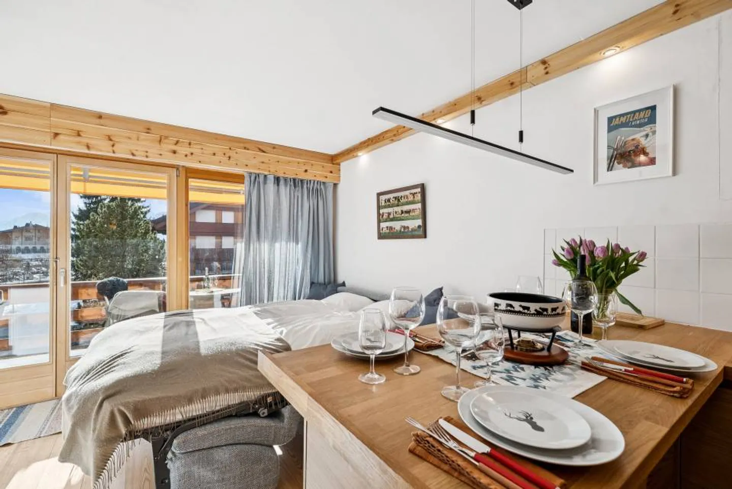Amethyst 10 - Renovated apartment with balcony in Roche Grises - Photo 4 of 13