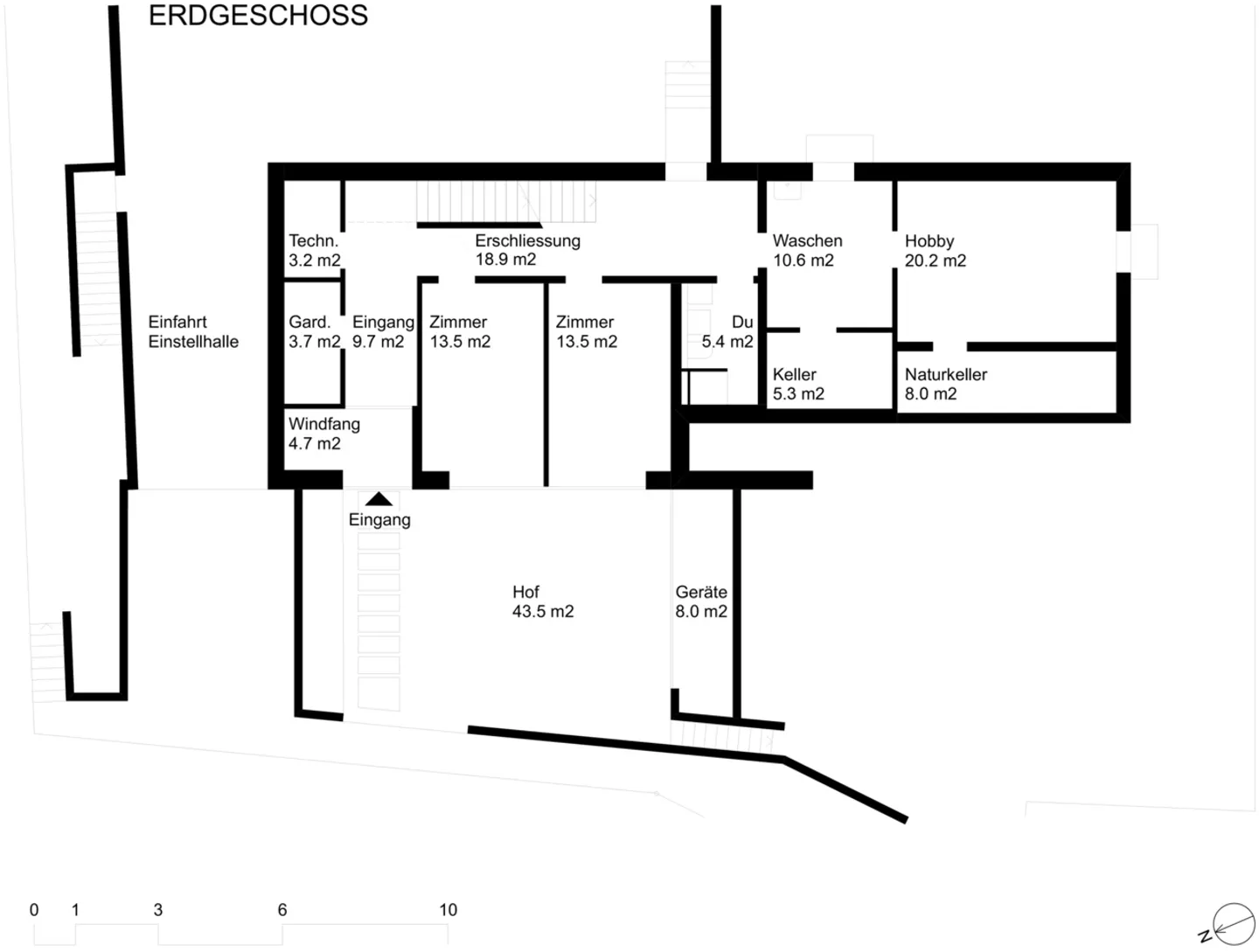 Architecture avec Charisme – Maison individuelle de 5,5 pièces à Binningen - Photo 11 sur 13