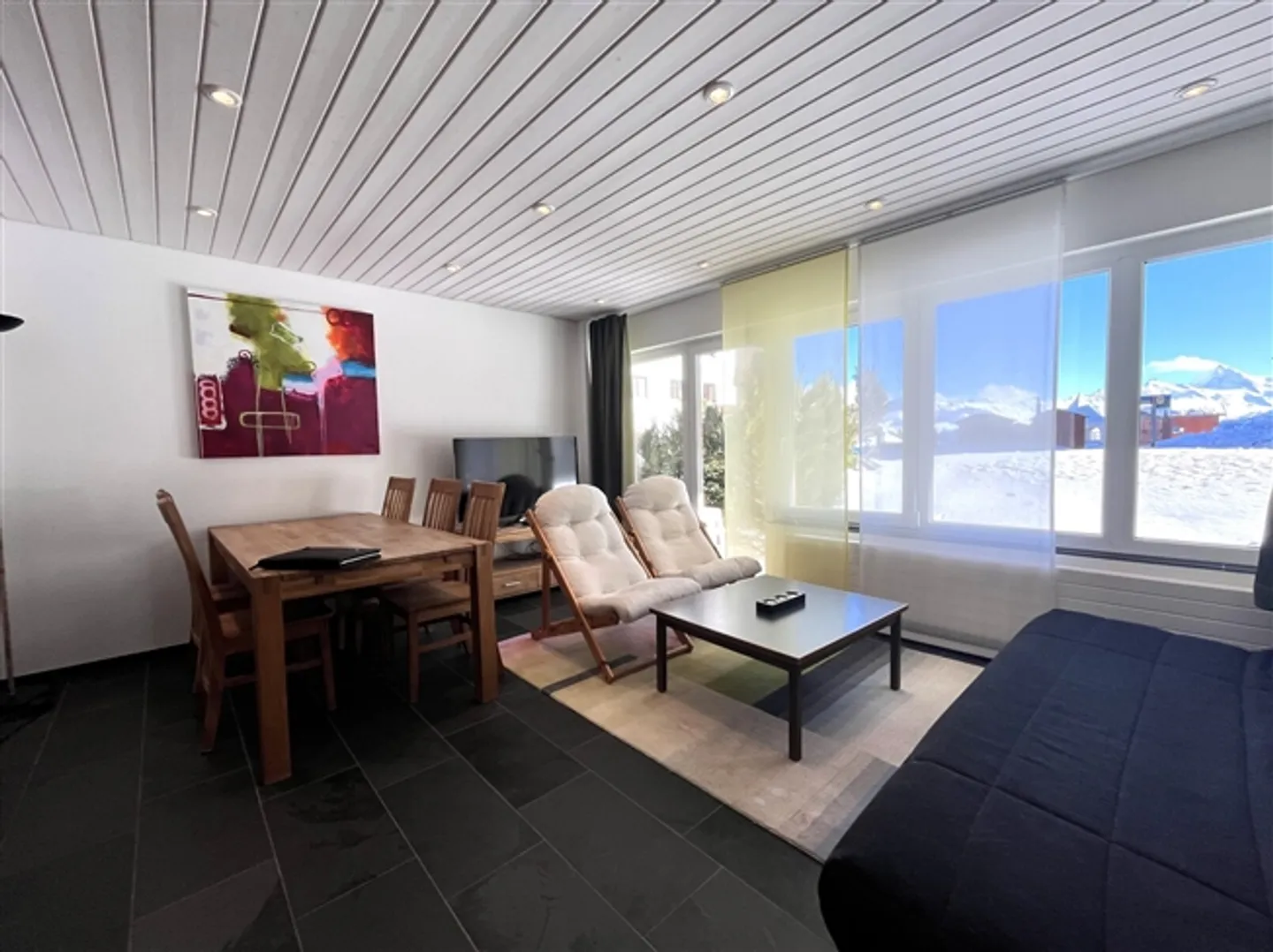 Appartement / 2,5 pièces rénové et meublé / Thyon 2000 / AGENT UNIQUE - Photo 1 sur 6