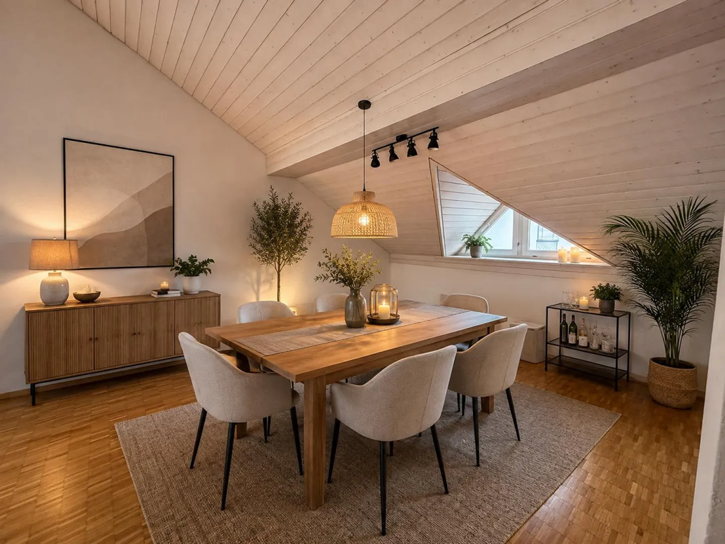 Charmante Dachwohnung in Buttikon - Foto 3 von 11
