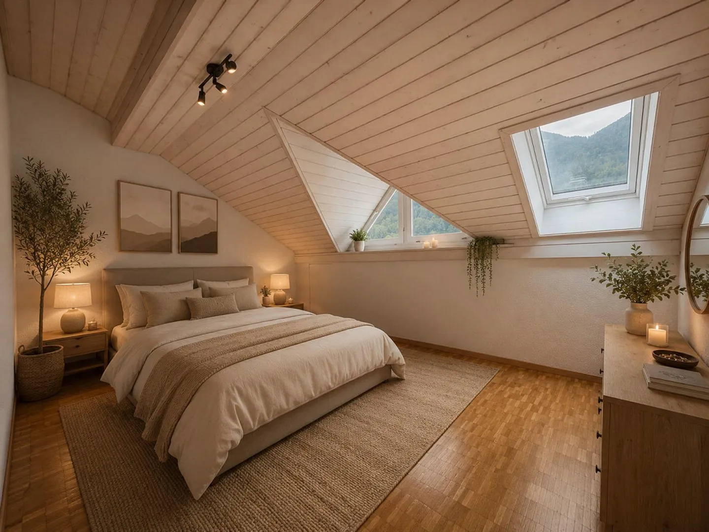 Charmante Dachwohnung in Buttikon - Foto 7 von 11