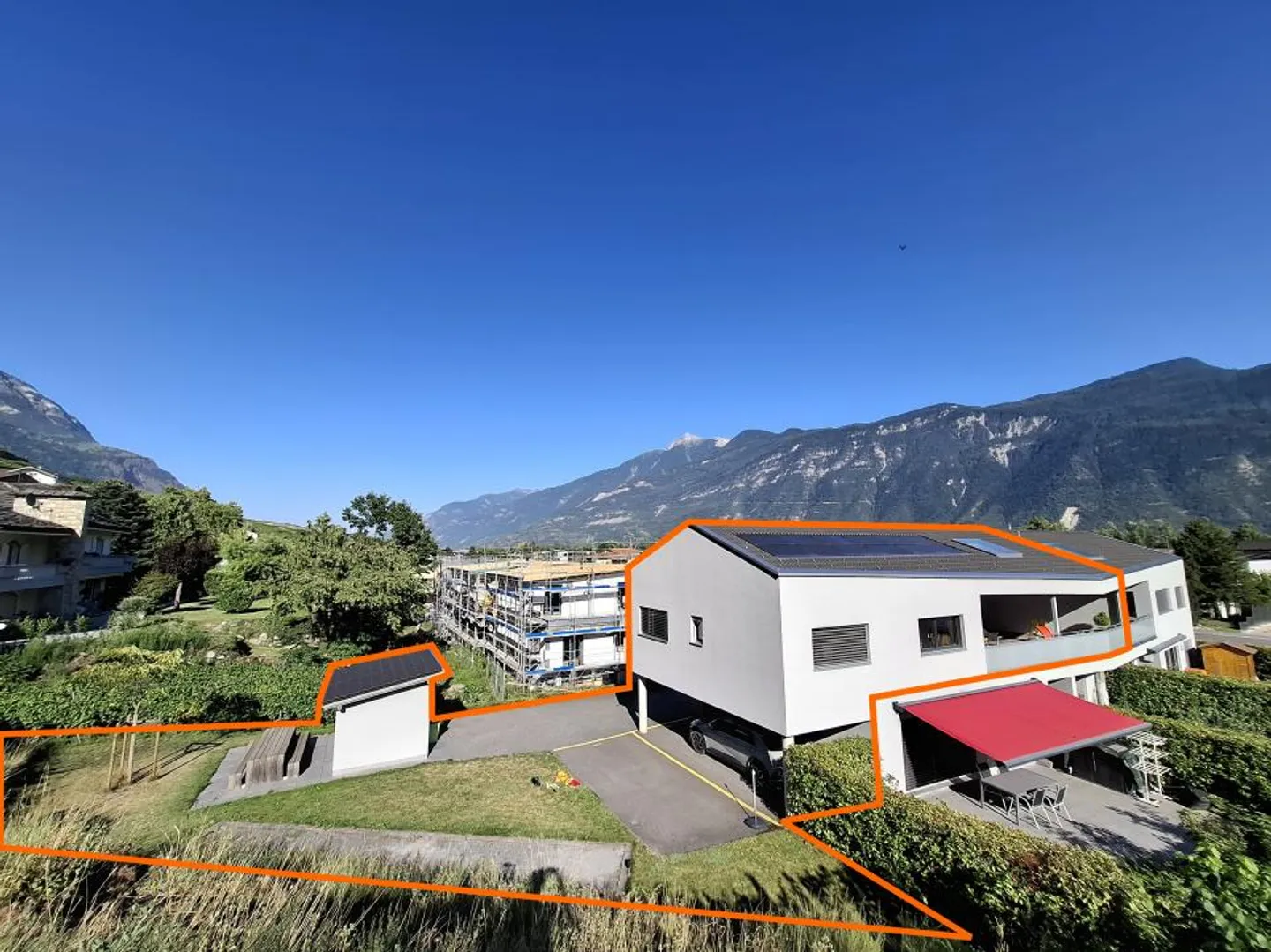 Vollständig-Branson (VS) - 4,5-Zimmer-Wohnung mit überdachter Terrasse - Foto 1 von 11