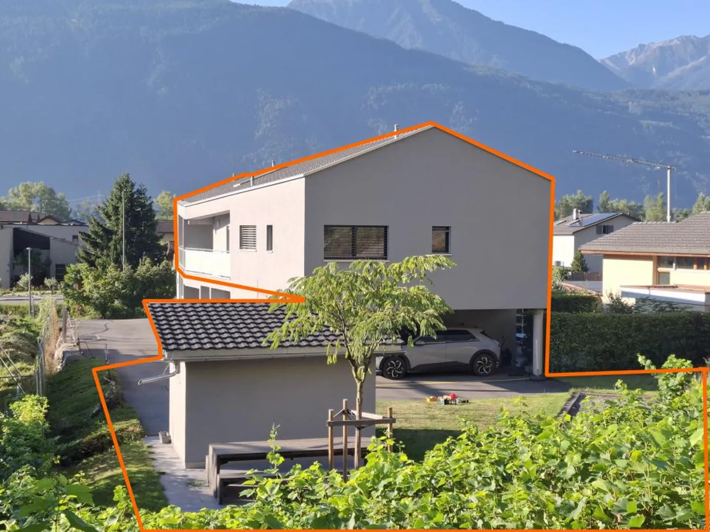 Vollständig-Branson (VS) - 4,5-Zimmer-Wohnung mit überdachter Terrasse - Foto 3 von 11