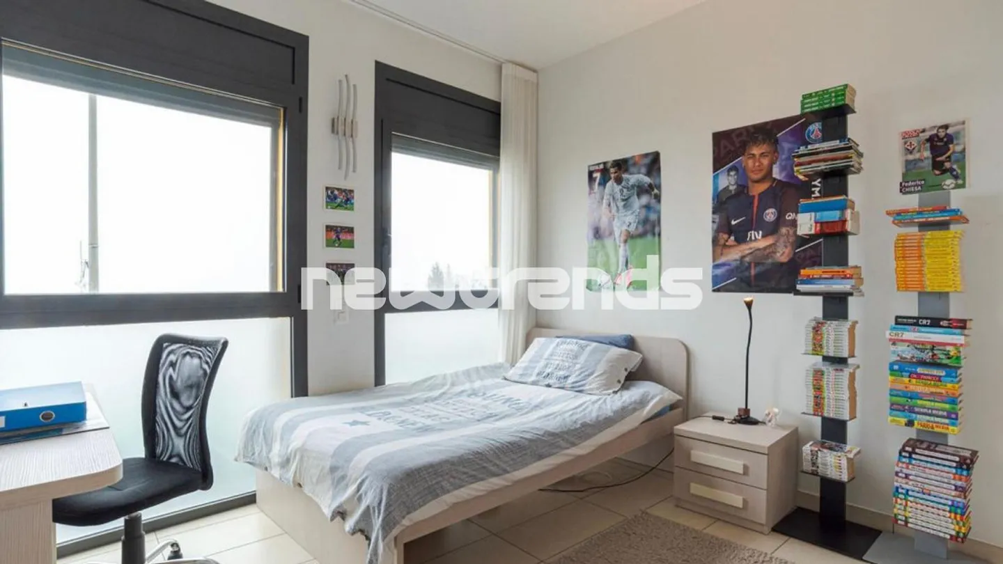 Agra: Moderno appartamento di 5 locali in bifamiliare con terrazza e vista. - Foto 12 di 13