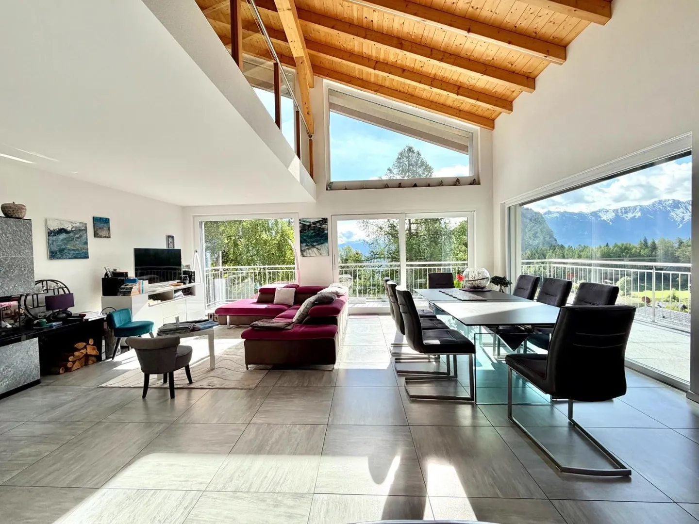 Charmante Villa in Mayens-de-Chamoson - Foto 4 von 13