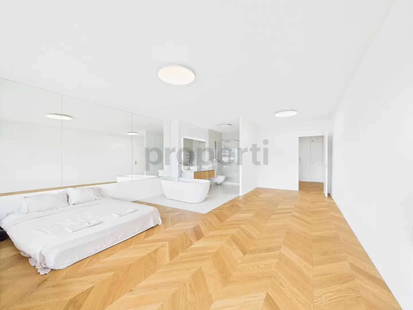 Di fronte al Rodano: Eleganza contemporanea e luce nel cuore di Ginevra - Foto 7 di 13