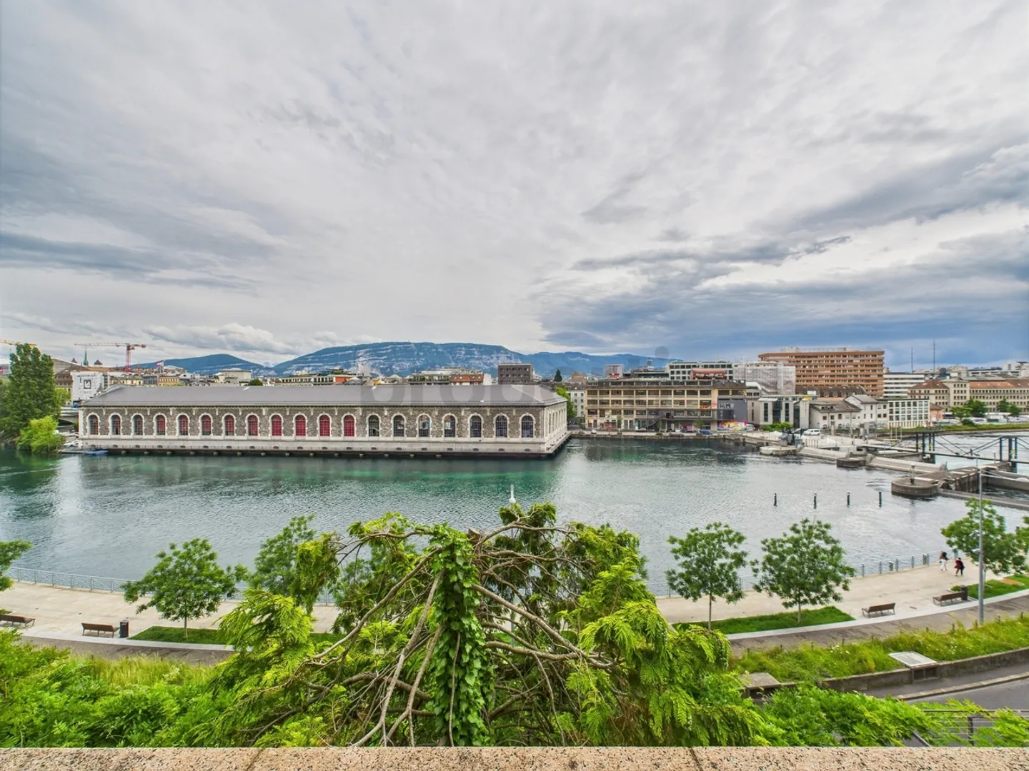 Di fronte al Rodano: Eleganza contemporanea e luce nel cuore di Ginevra - Foto 2 di 13