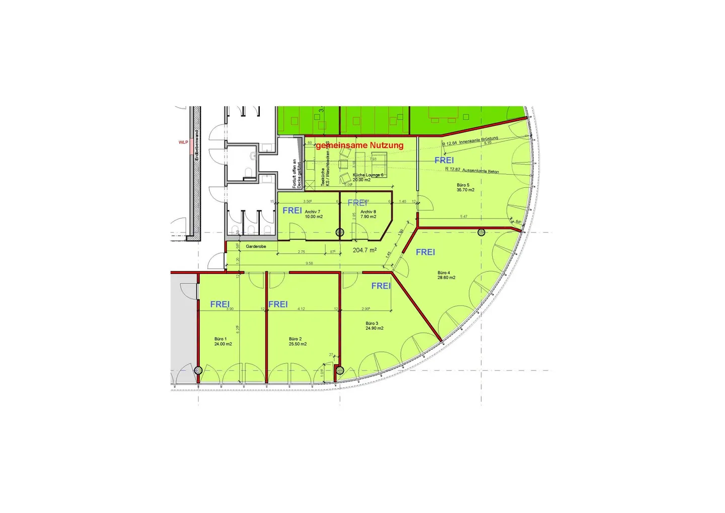 Büroflächen mit hohem Standard - Foto 8 von 8