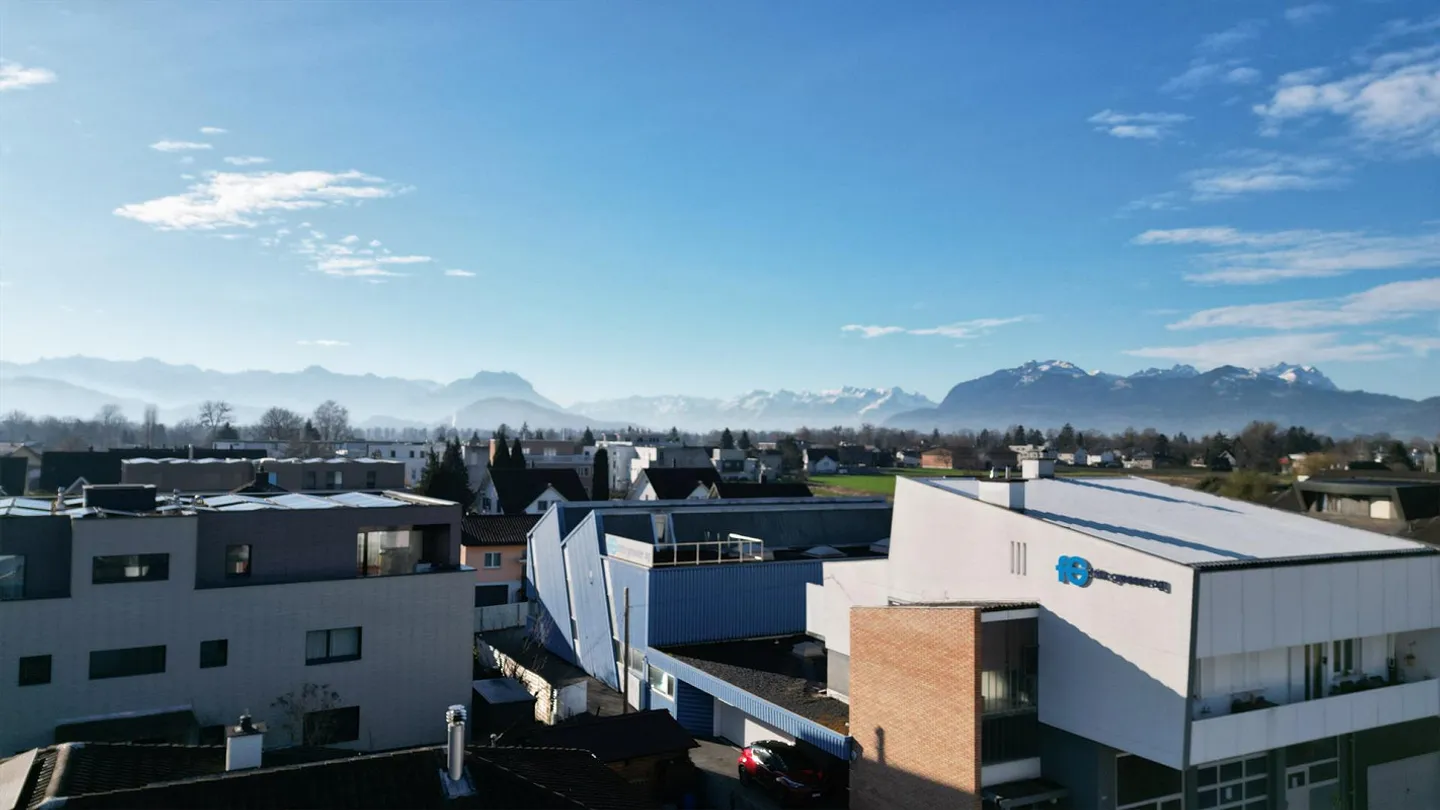 Panoramic view from a 4.5 room penthouse apartment with roof terrace - Photo 7 of 11