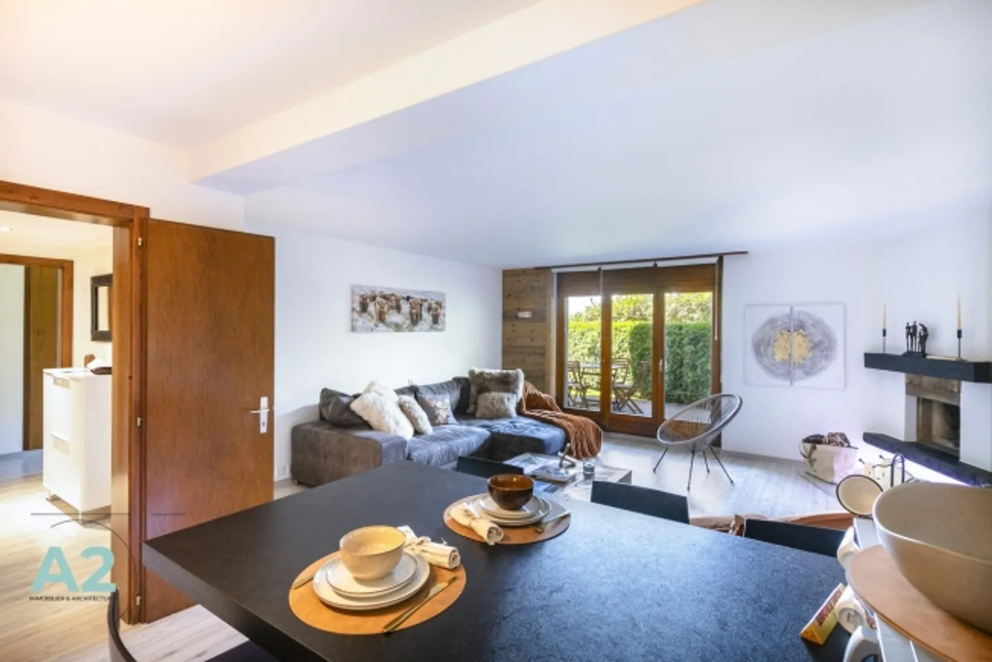 WINTERSAISON SCHÖNE 2,5 ZIMMER ERDGESCHOSS WOHNUNG - Foto 6 von 14