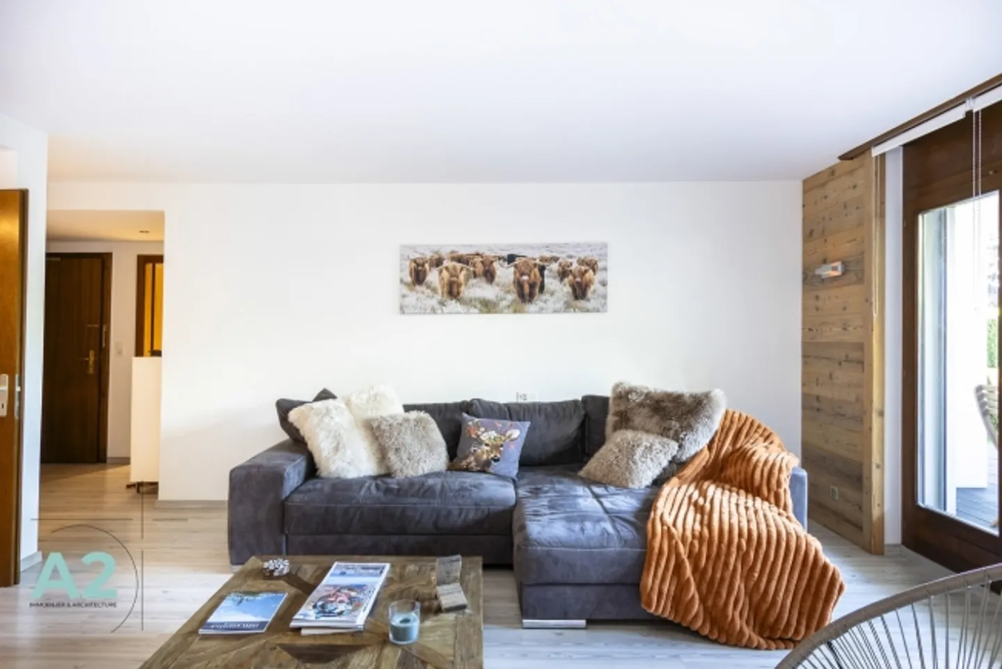 WINTERSAISON SCHÖNE 2,5 ZIMMER ERDGESCHOSS WOHNUNG - Foto 2 von 14