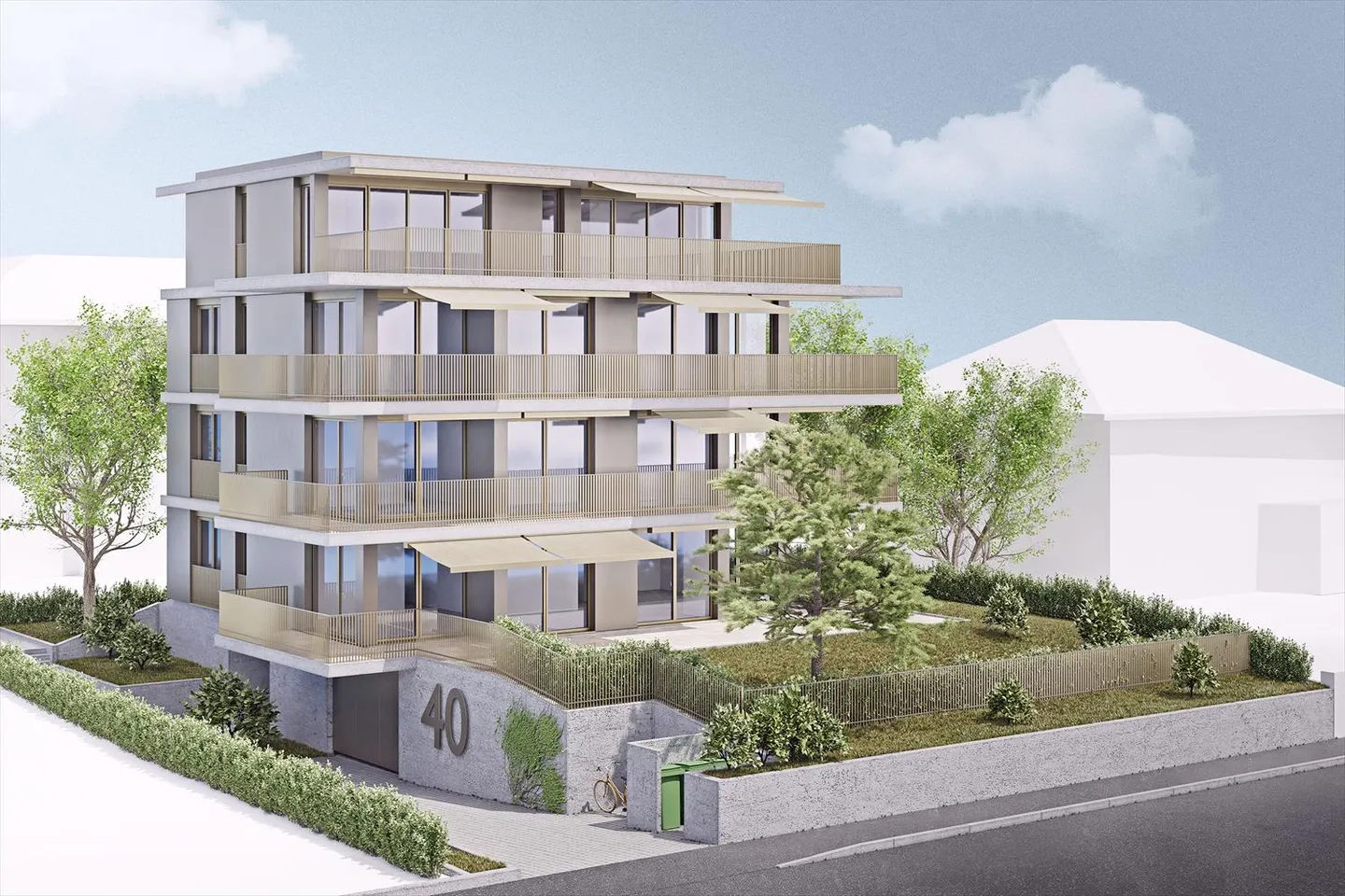 Pully Chamblandes - Residenza "Les Mandragores" - 6 appartamenti in vendita su progetto - Foto 1 di 1