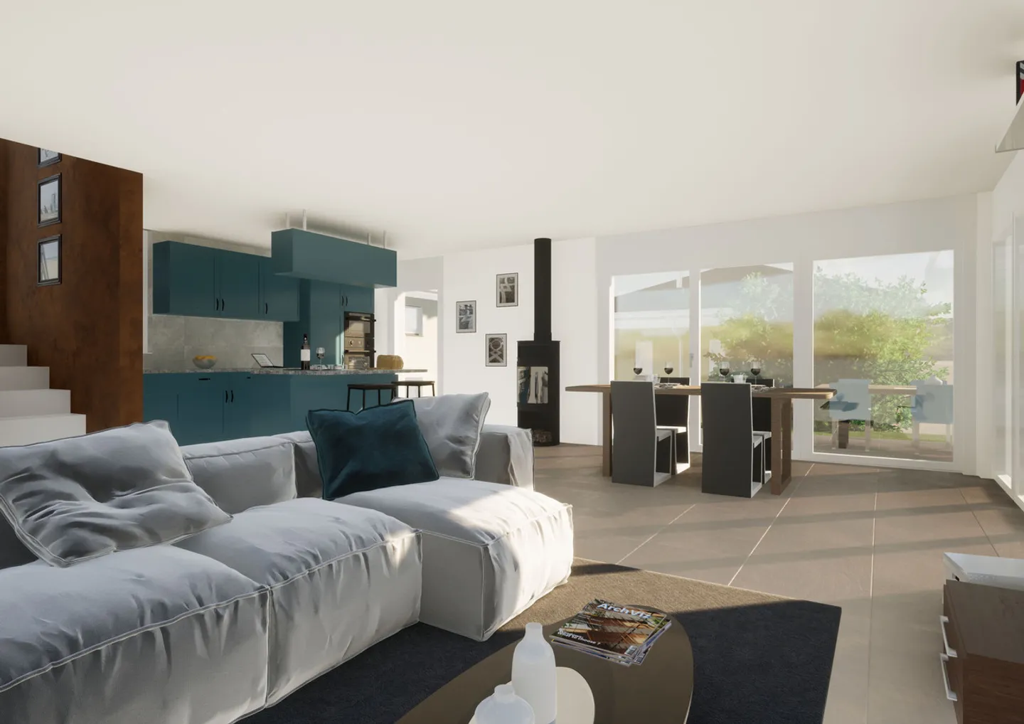 Bassetti l Villa individuelle 5.5 pièces - Photo 2 sur 6