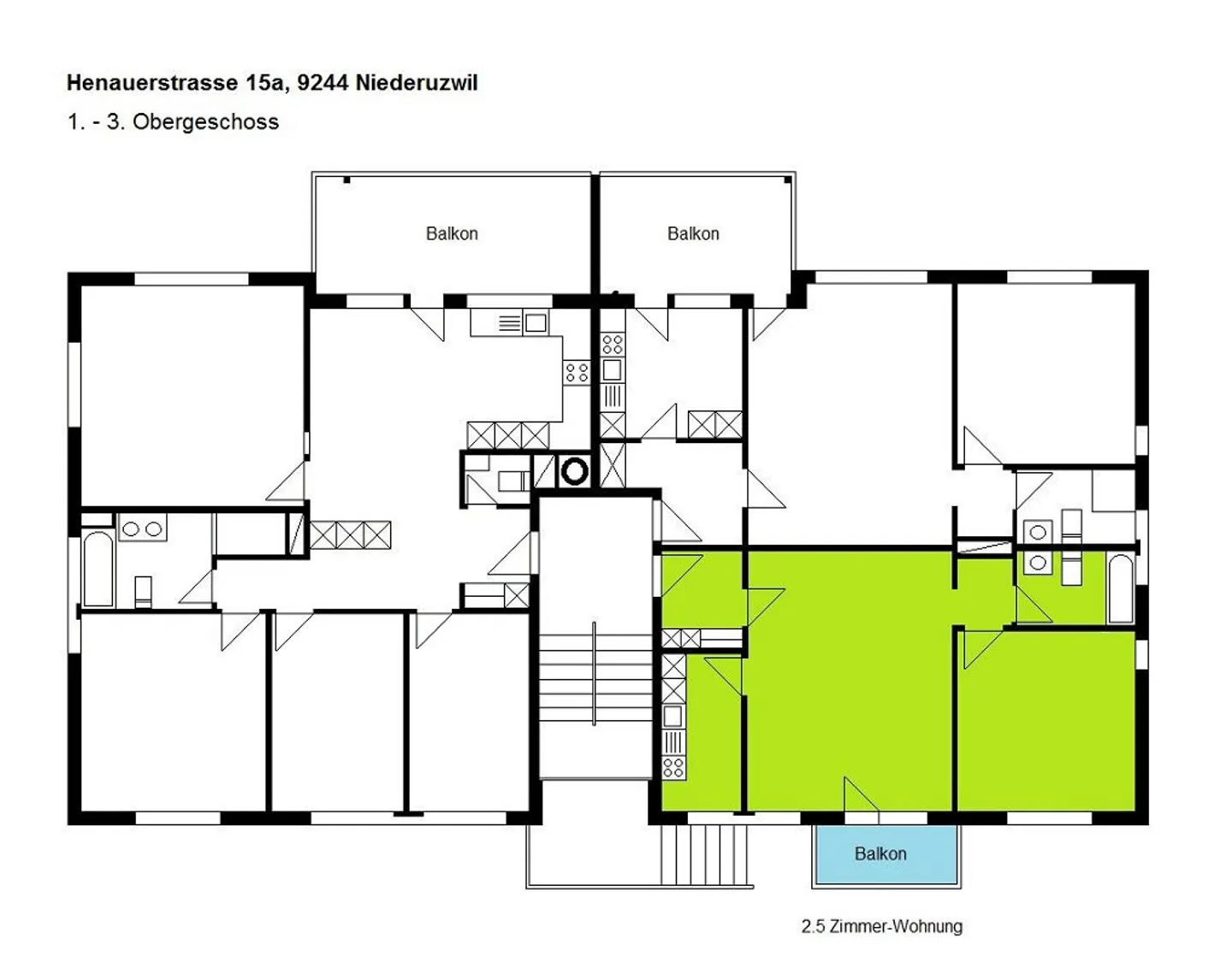 Appartamento 2.5 camere a buon mercato - Foto 6 di 6