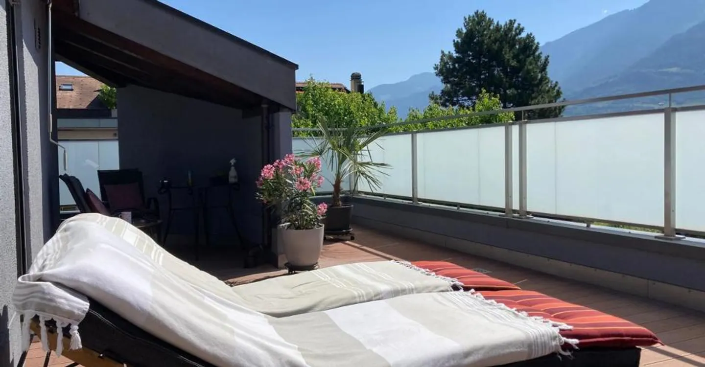 Attico con terrazza 4,5 locali a Fully - Foto 9 di 11