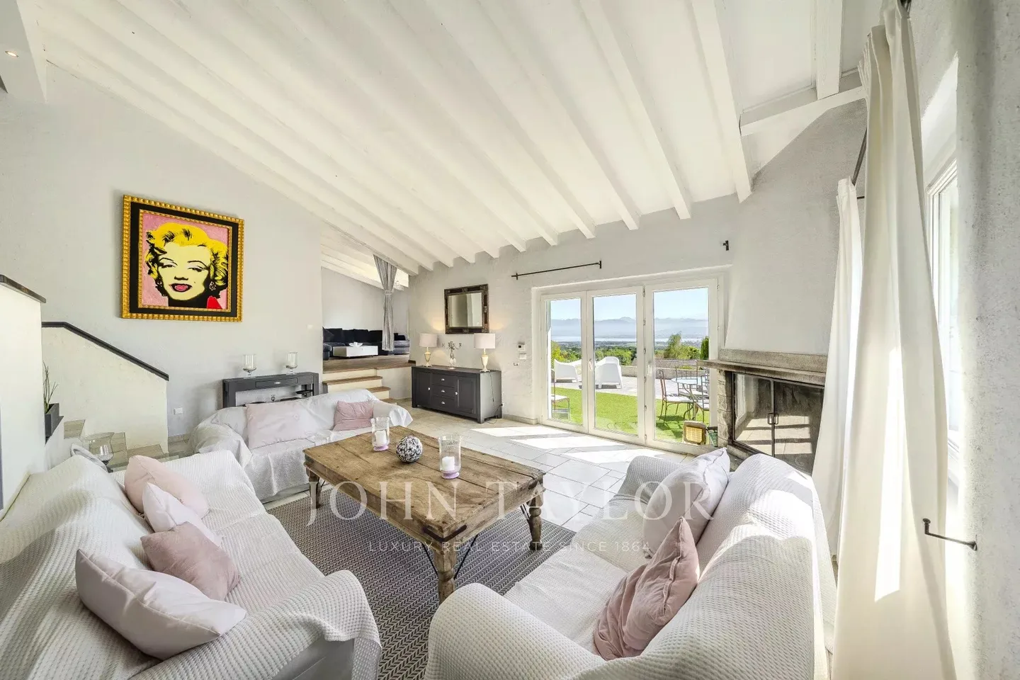 Elegante Villa mit Panoramablick ? Genolier Mont-Blanc Genfersee Alpen - Foto 10 von 11