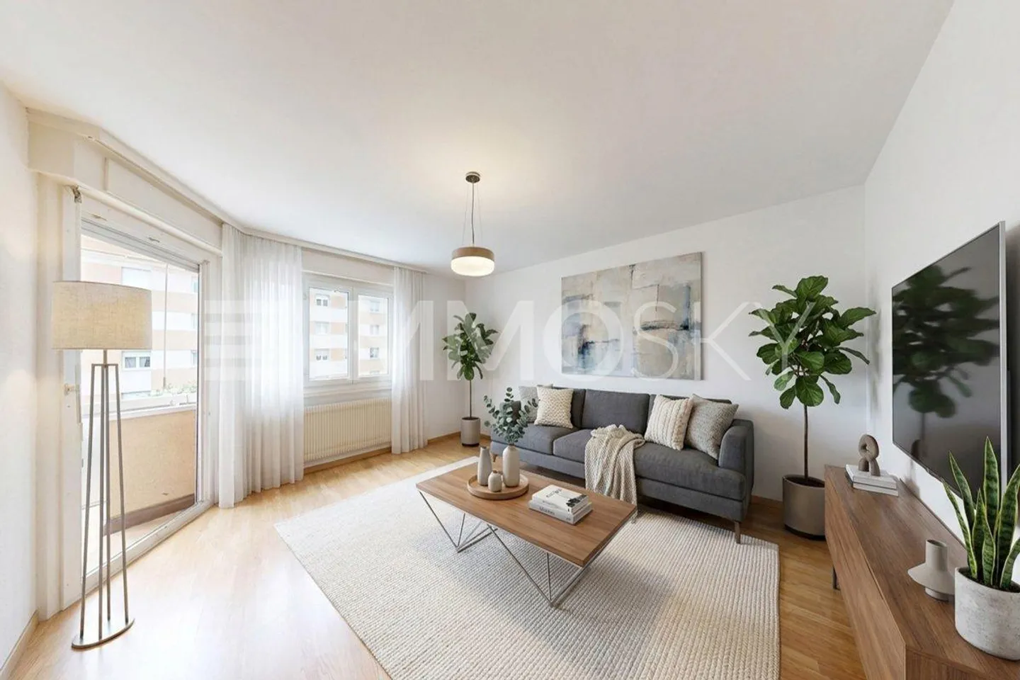 Beautiful 3.5-room apartment in the heart of Marly! - Photo 2 of 5