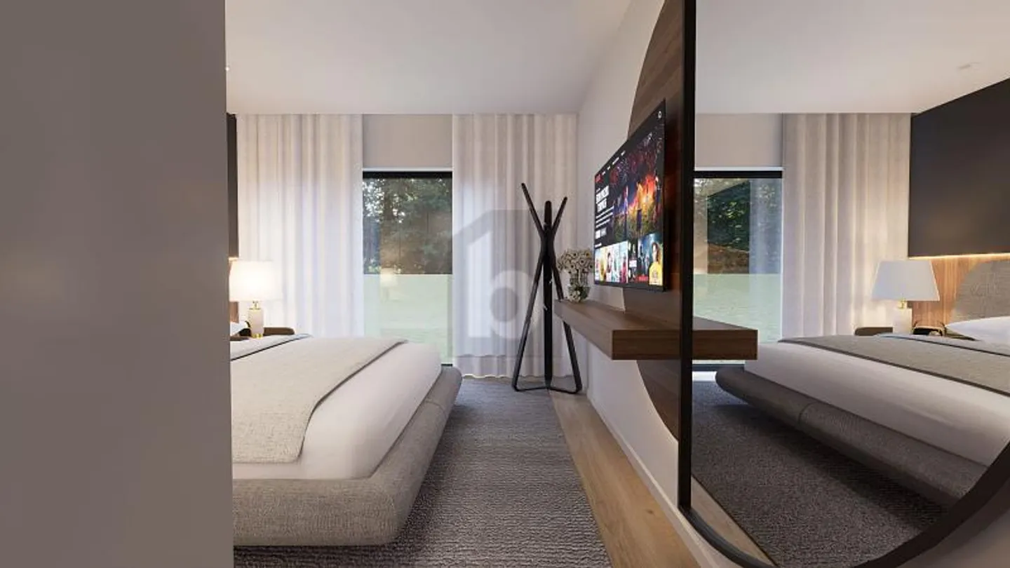 CREAZIONE DI UNA VILLA A SCHIERA CON STUDIO VILLA B - Foto 4 di 6