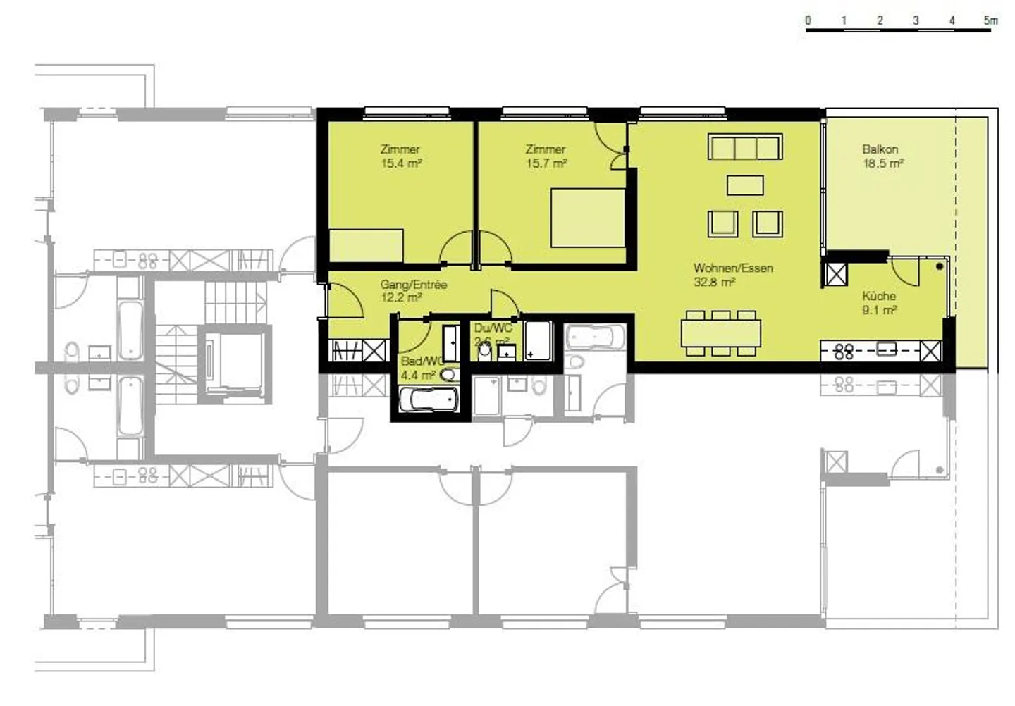 AFFITTARE SENZA DEPOSITO - Vivere in modo tranquillo, soleggiato e moderno a Ebikon - Foto 6 di 6