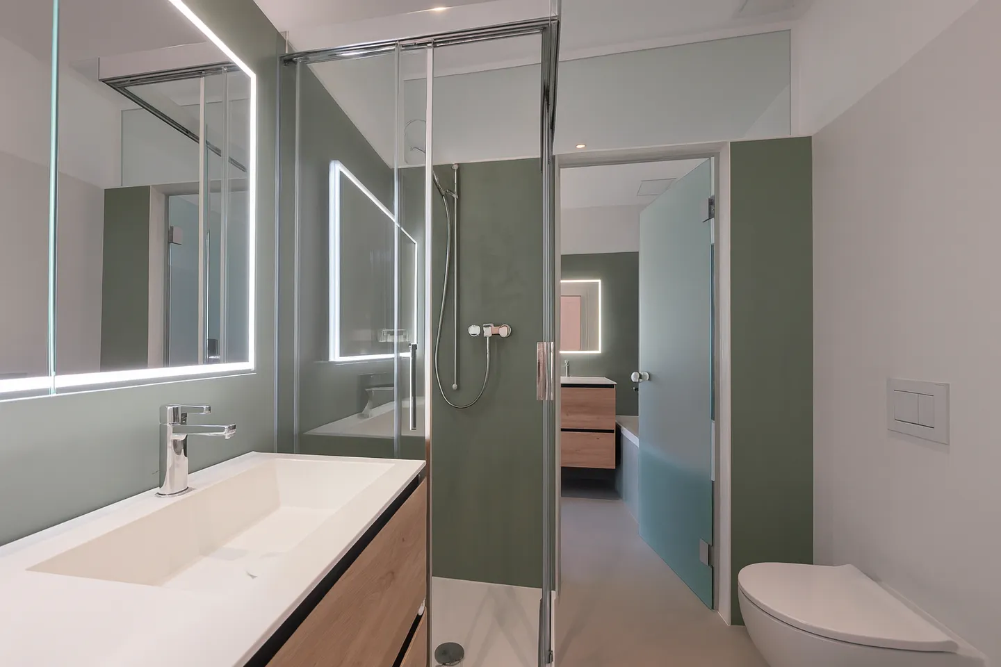 Erstvermietung einer traumhaften 5-Zimmer-Altbauwohnung nach kompletter Renovation - Foto 5 von 17