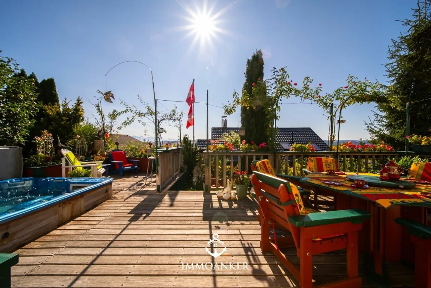 Vivere con vista - circondato da pace e verde - Casa unifamiliare di 6,5 stanze a Sulz - Foto 13 di 13