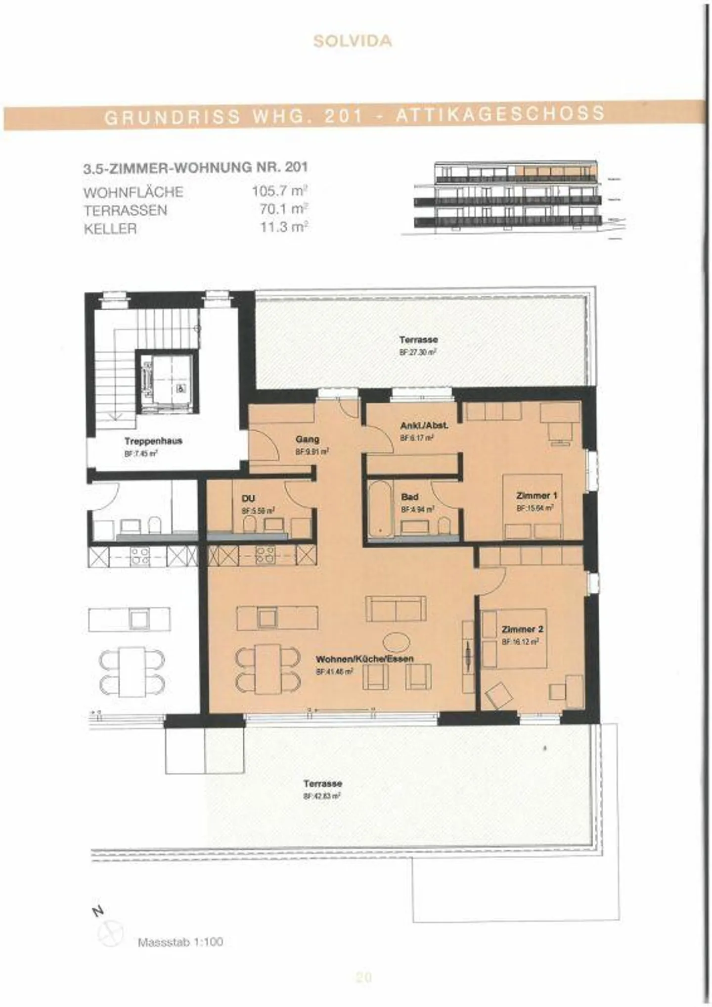 For Sun Worshippers - Spacious Penthouse Apartment - Photo 16 of 16