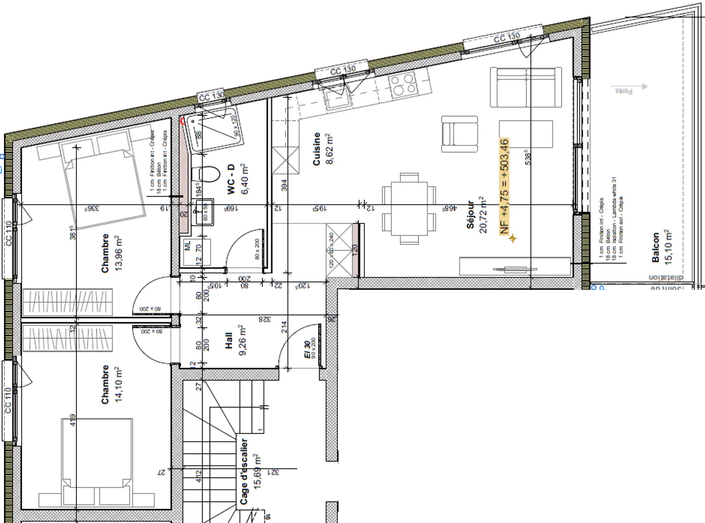 Appartamento 3.5 stanze - Foto 4 di 4