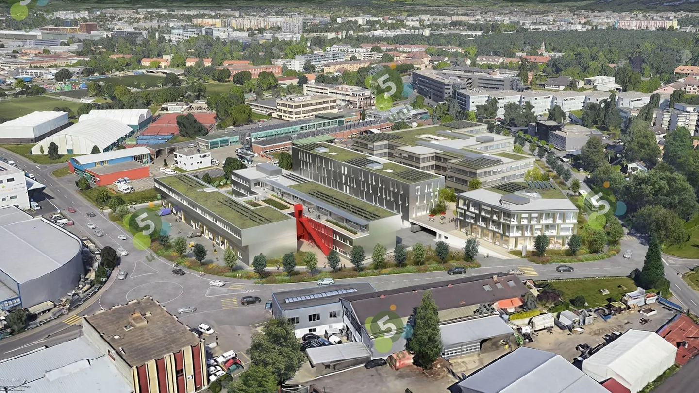 Quarz'up - Bâtiment de haute technologie - 9'400 m2 d'espaces modulables et personnalisables - Photo 3 sur 4