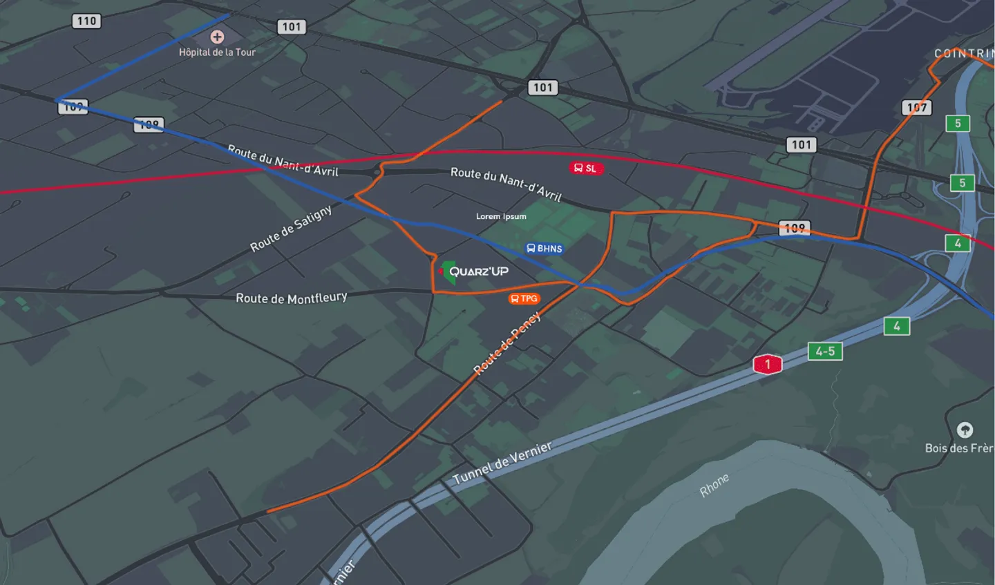 Quarz'up - Bâtiment de haute technologie - 9'400 m2 d'espaces modulables et personnalisables - Photo 4 sur 4