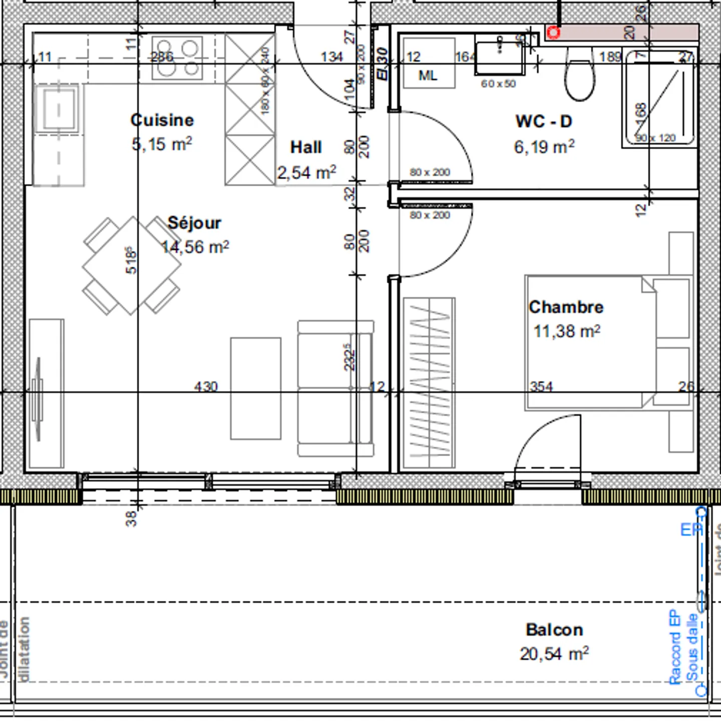 Appartamento 2.5 stanze - Foto 4 di 4