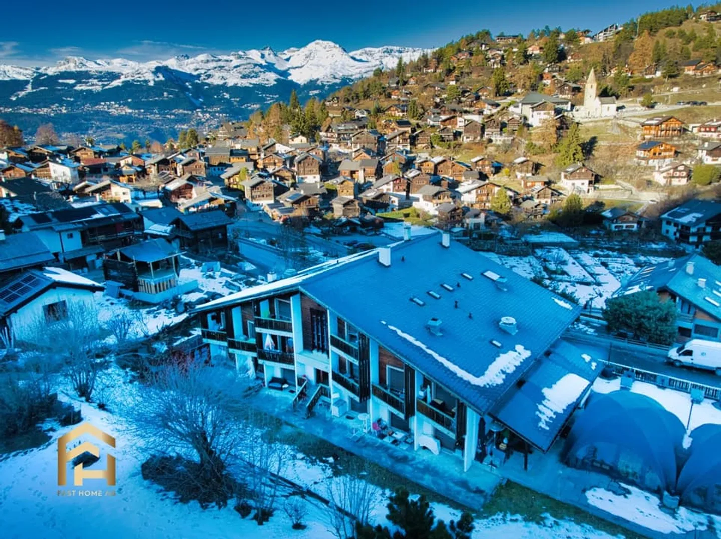 Charming studio with alpine flair in sunny Vercorin - Photo 12 of 13