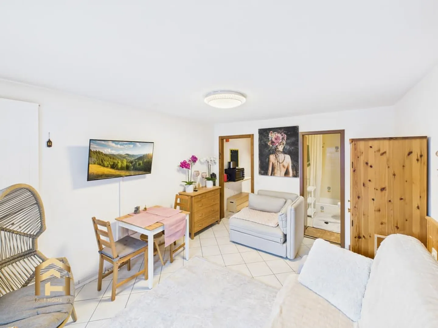 Charming studio with alpine flair in sunny Vercorin - Photo 4 of 13