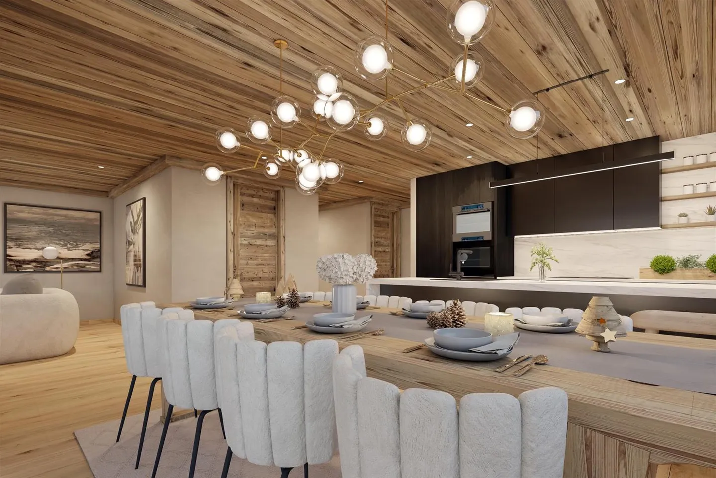 Magnifico appartamento 3,5 con vista nel cuore di Crans-Montana - Foto 2 di 13