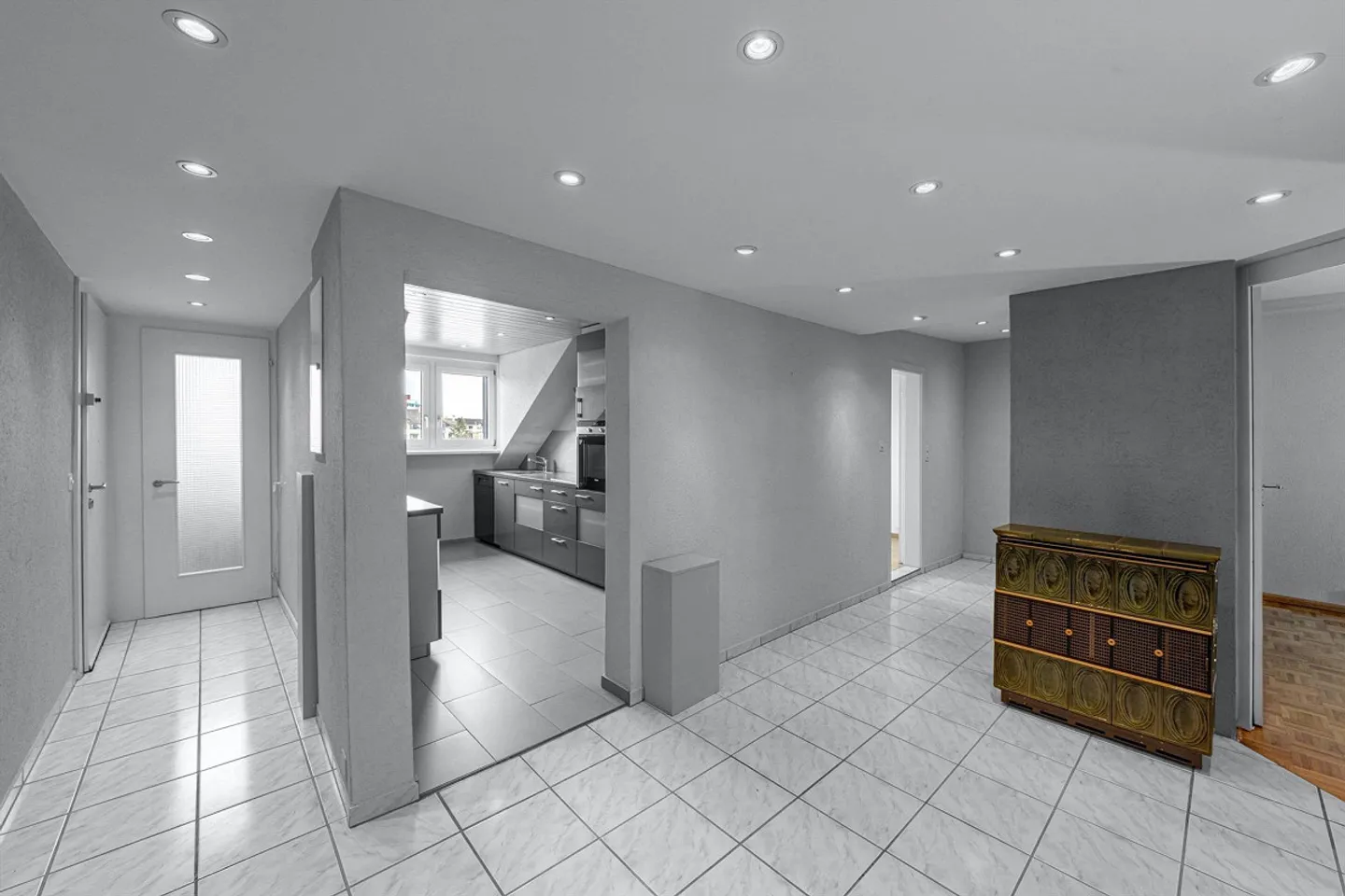 Appartement en duplex de 4 pièces sans balcon Location temporaire jusqu'au 30 novembre 2028 - Photo 9 sur 12