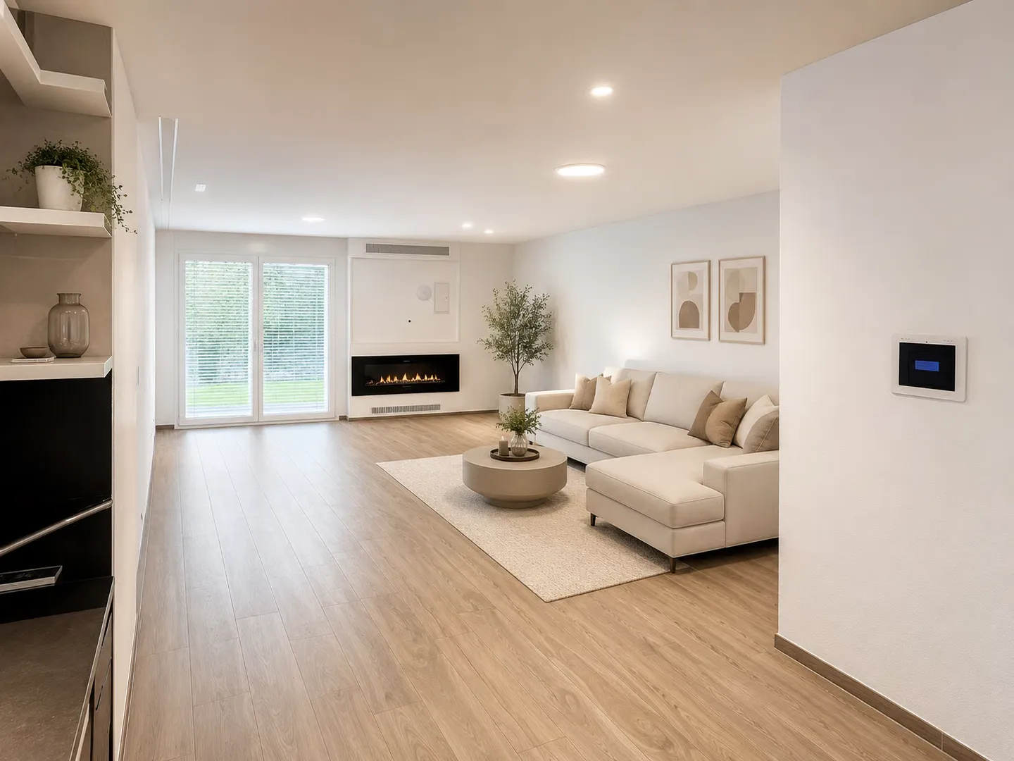 Appartamento giardino confortevole di 4-5 stanze con veranda di 32 m2 a Wilen vicino a Wollerau - Foto 1 di 15