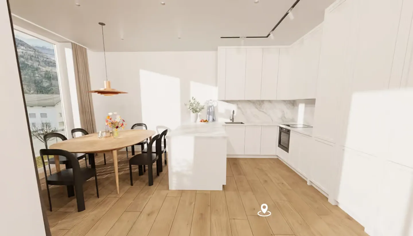 Spacious 4.5-room new apartment with southeast balcony - Photo 3 of 13