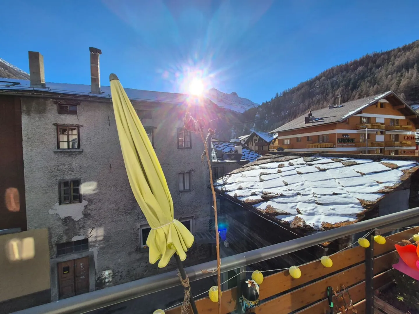 Charmante Wohnung in Saas-Grund - Foto 1 von 19