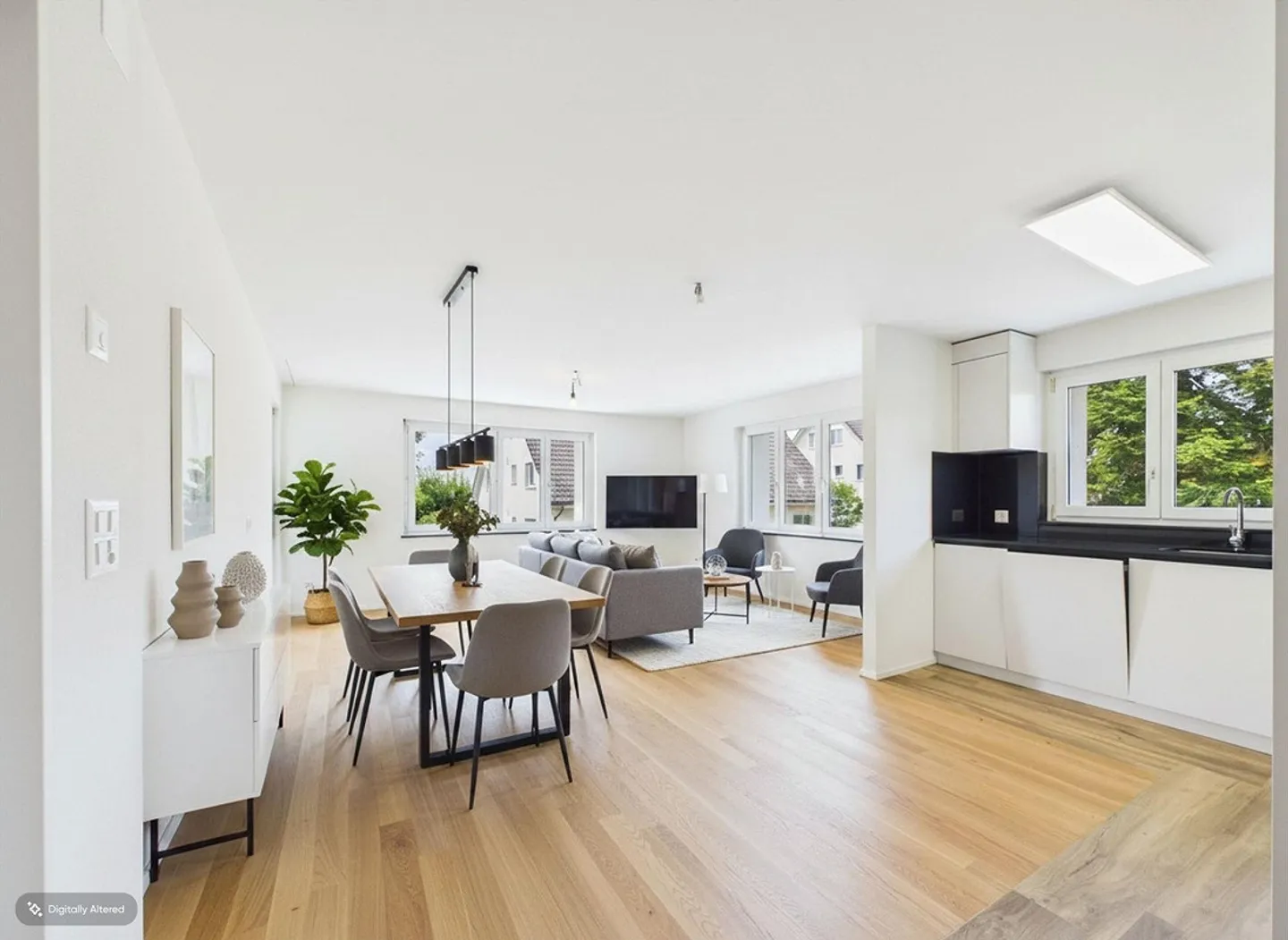 Appartement lumineux de 3,5 pièces avec cuisine moderne à louer à Winkel - Photo 1 sur 13