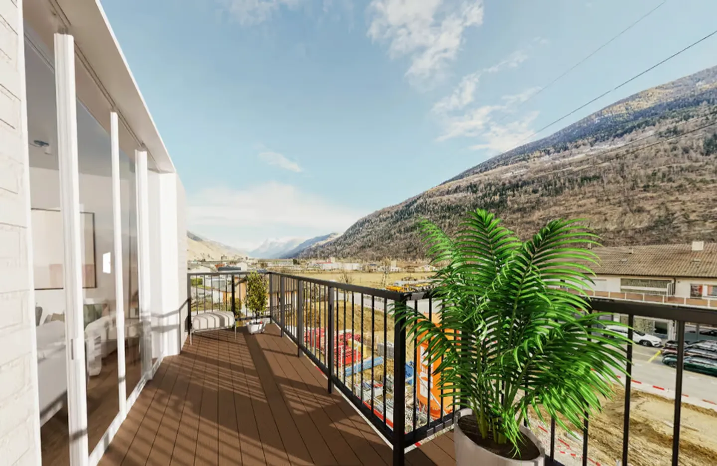 Penthouse Feeling: 3.5-Room New Building with Dream Terrace - Photo 10 of 13