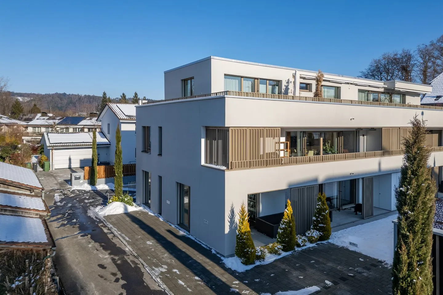 Modernes, stilvolles und hochwertiges Wohnen in Muri - Foto 1 von 14