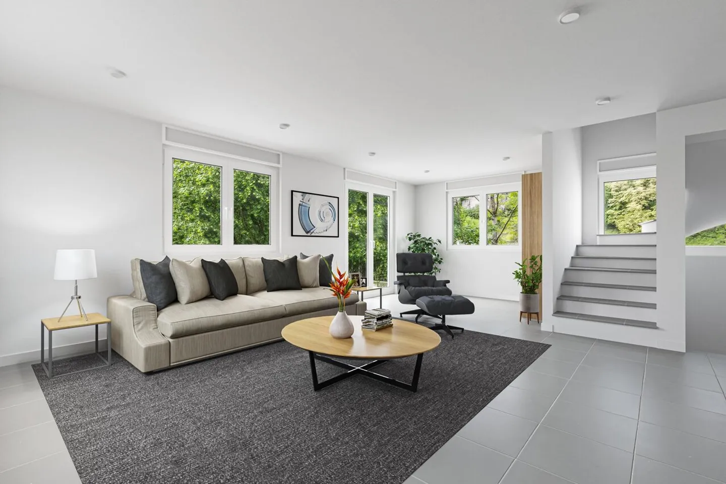 «Neue freistehende Villa mit Auswahl an Oberflächen nach Ermessen des Mieters» - Foto 1 von 6