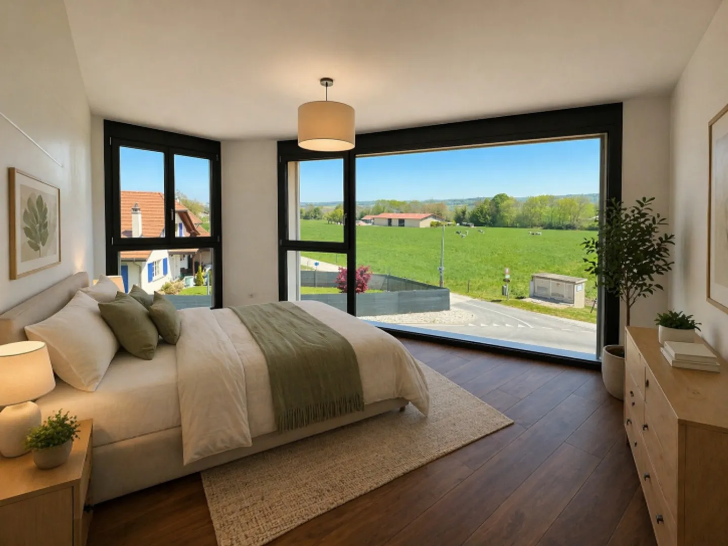 Villa contemporaine à Orny - Photo 3 sur 10