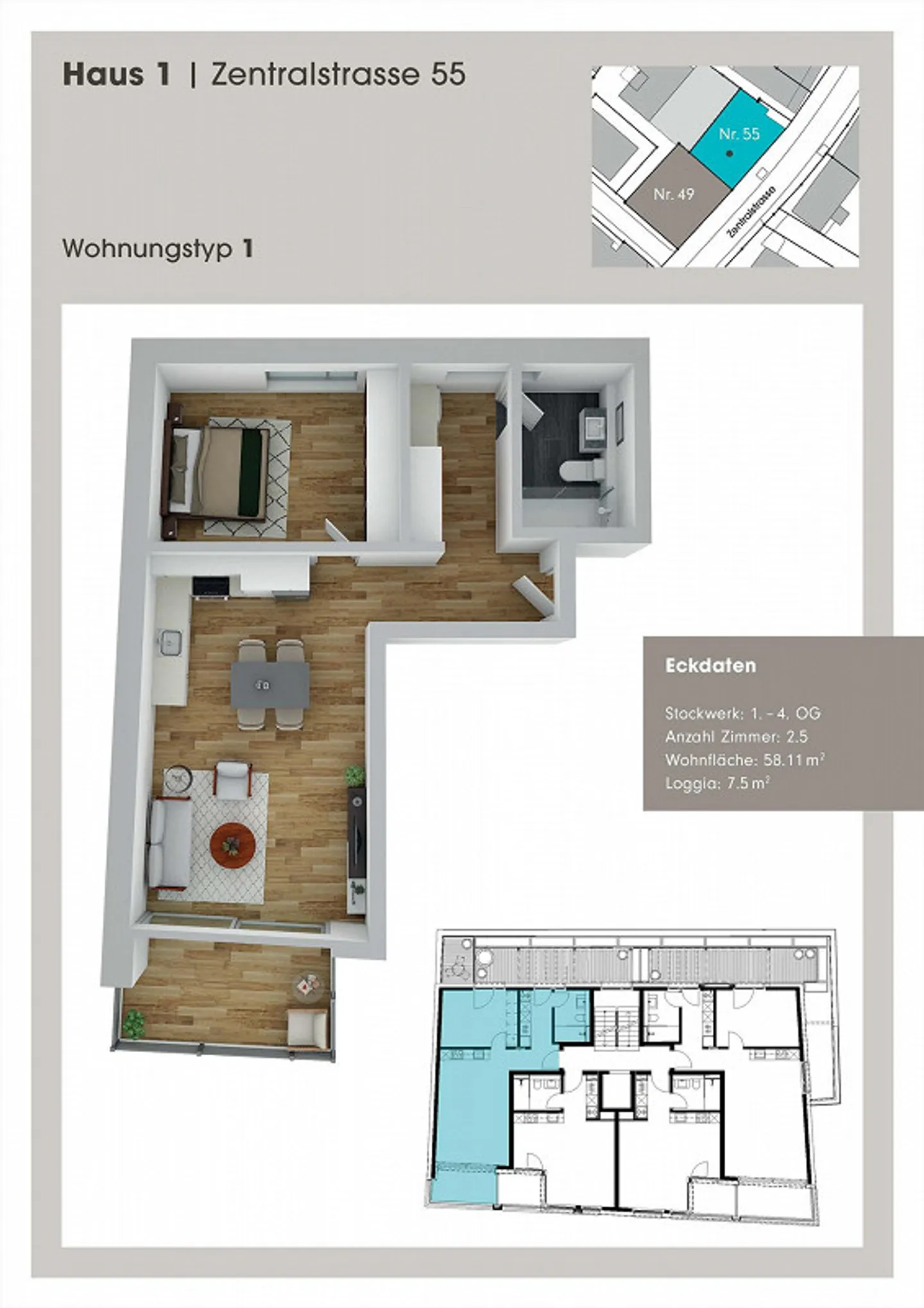 Moderne Wohnung in Neuhausen - Foto 12 von 12