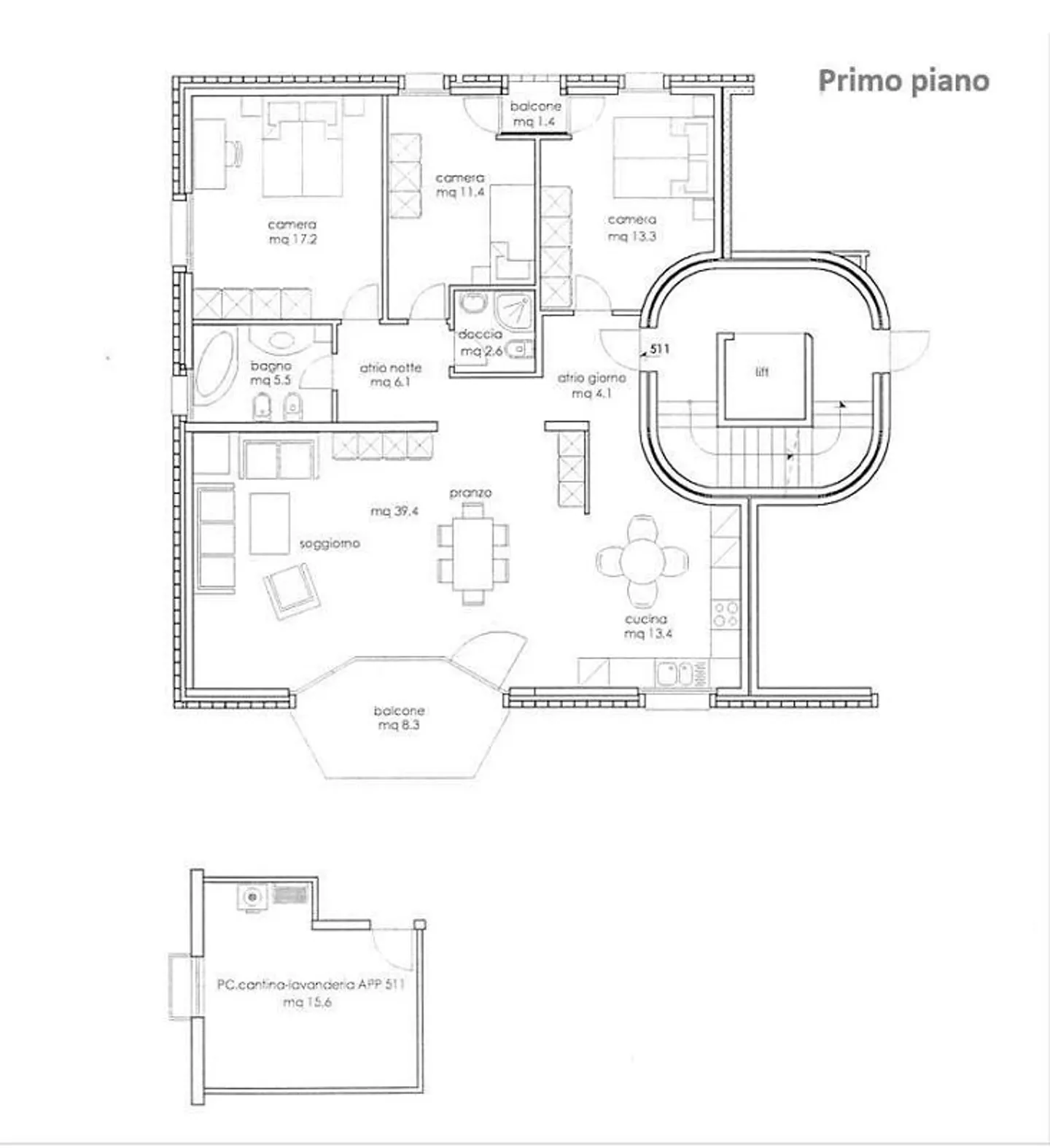 Viganello: spacious 4.5-room apartment close to all services - Photo 10 of 10