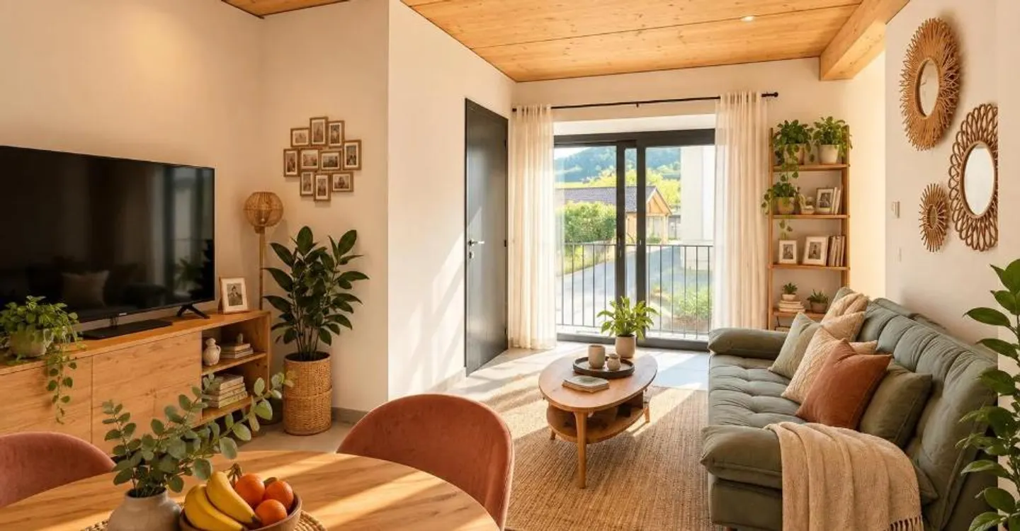 Superb 1.5 room furnished apartment 48m2 - Bramois - Photo 3 of 7