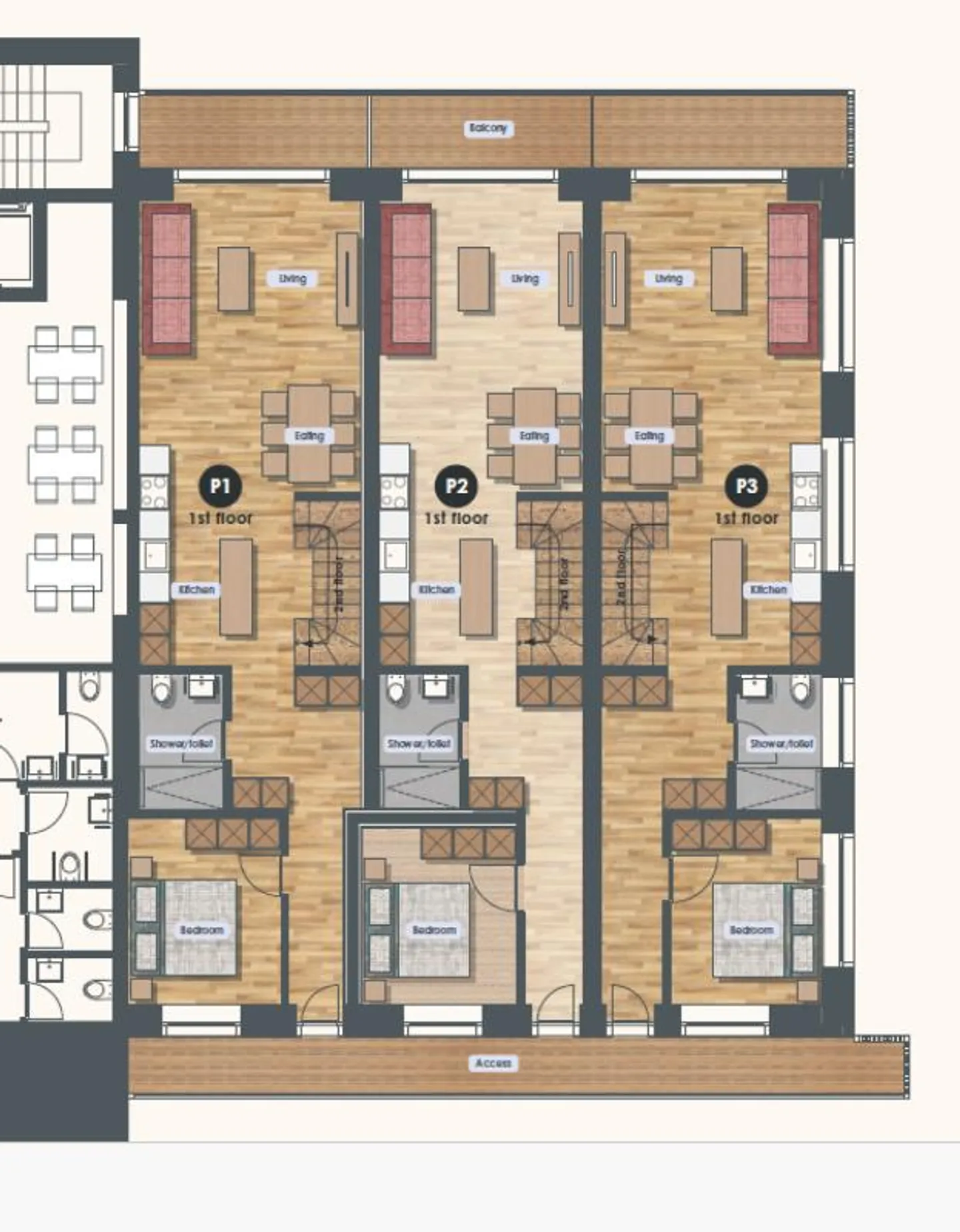 Moderne Maisonette in Saas-Grund - Foto 5 von 14