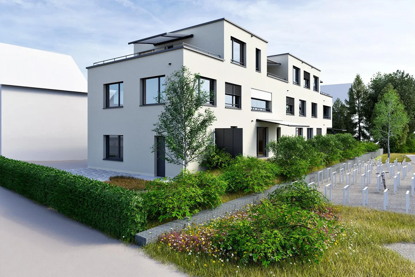 First rental 3.5-room penthouse apartment in a dream location in Zug - Photo 2 of 2