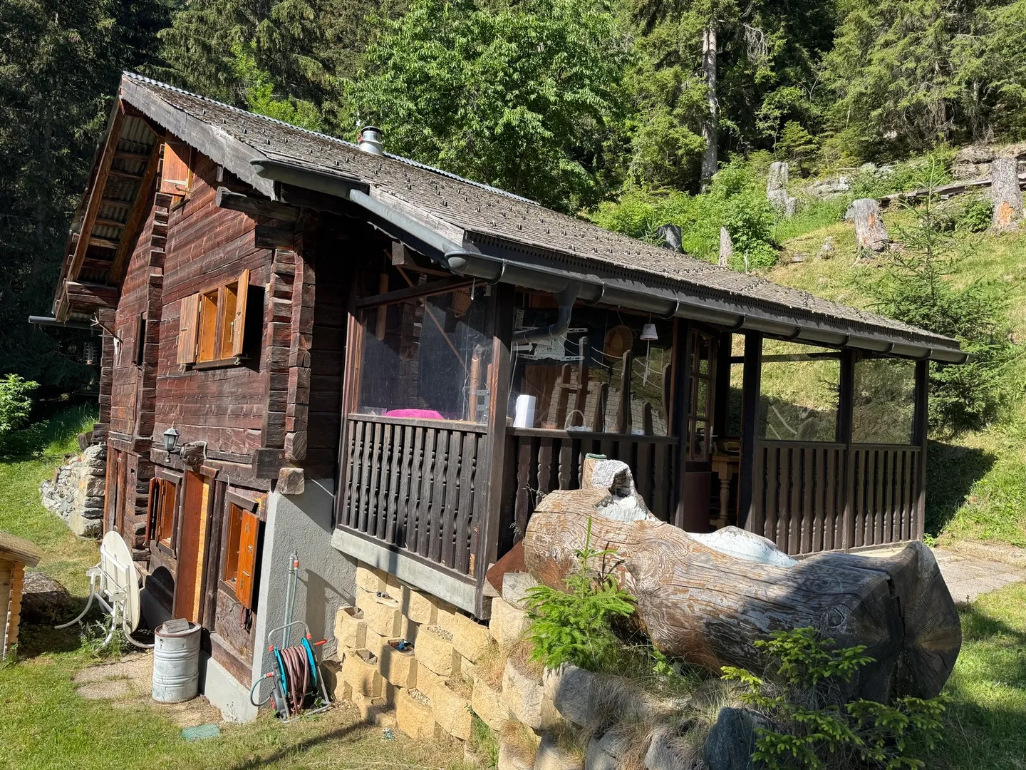Charmantes Sommer-Chalet in Artseno - Foto 1 von 13